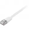 Cavo di rete Equip Cat.6A U/FTP cavo patch piatto RJ-45 10m bianco