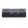 Switch KVM DIGITUS DS-12856 USB-C/USB-A 2 porte doppio HDMI 4K60Hz (USB 3.2 Gen 1)