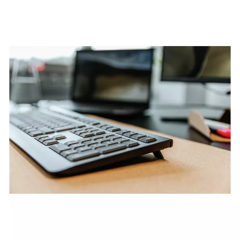 Cherry KW 3000 universale RF wireless QWERTY portoghese nero