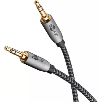 Goobay 65272. Connettore 1: 3.5mm TRS, genere connettore 1: maschio, connettore 2: 3.5mm TRS, genere connettore 2: maschio, materiale cavo