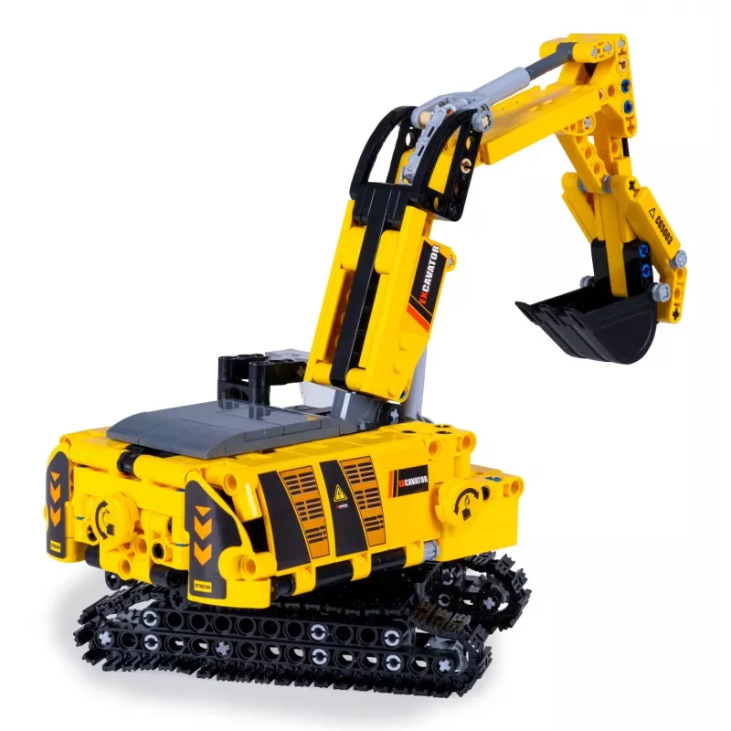 Modello escavatore Jamara CaDA Escavatore mattoncini, età consigliata 8+, peso 0,36 kg, nero/giallo