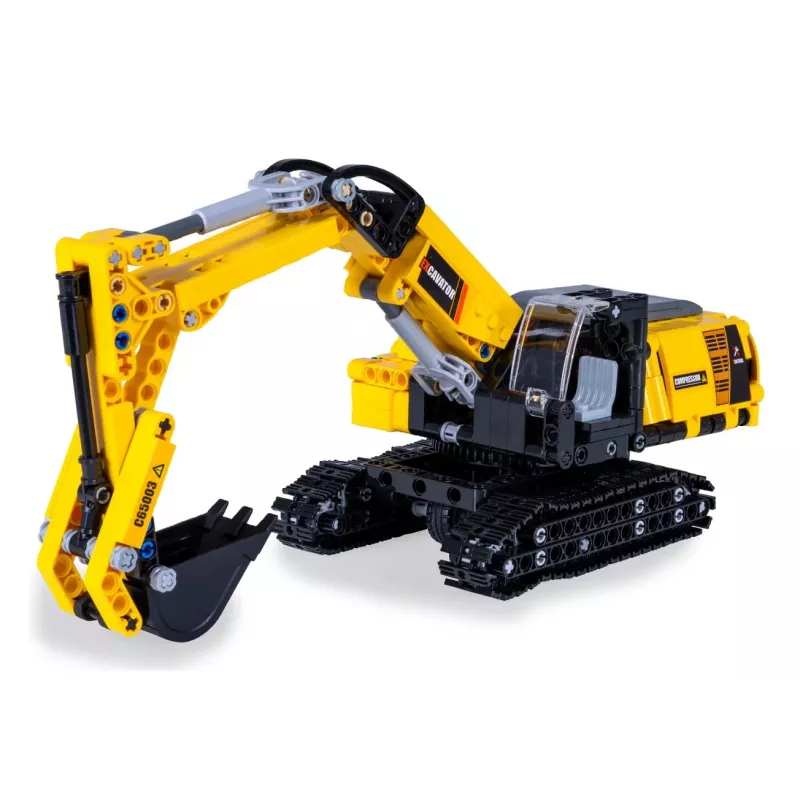 Modello escavatore Jamara CaDA Escavatore mattoncini, età consigliata 8+, peso 0,36 kg, nero/giallo