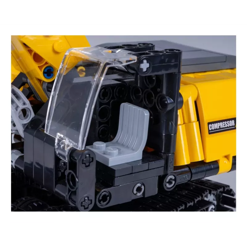 Modello escavatore Jamara CaDA Escavatore mattoncini, età consigliata 8+, peso 0,36 kg, nero/giallo