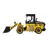 Set di costruzione pala gommata Jamara CaDA Wheel loader Bricks, per bambini dagli 8 anni, nero e giallo