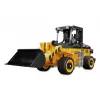 Set di costruzione pala gommata Jamara CaDA Wheel loader Bricks, per bambini dagli 8 anni, nero e giallo