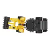 Set di costruzione pala gommata Jamara CaDA Wheel loader Bricks, per bambini dagli 8 anni, nero e giallo
