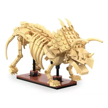 Set di costruzione Jamara CaDA Fossile dinosauro Triceratops mattoncini – 272 pezzi, dagli 8 anni