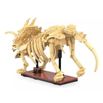 Set di costruzione Jamara CaDA Fossile dinosauro Triceratops mattoncini – 272 pezzi, dagli 8 anni