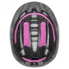 Casco protettivo per bambini UVEX kid 2 cc multicolore rosa, guscio rigido, finitura opaca