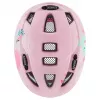 Casco protettivo per bambini UVEX kid 2 cc multicolore rosa, guscio rigido, finitura opaca