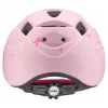Casco protettivo per bambini UVEX kid 2 cc multicolore rosa, guscio rigido, finitura opaca