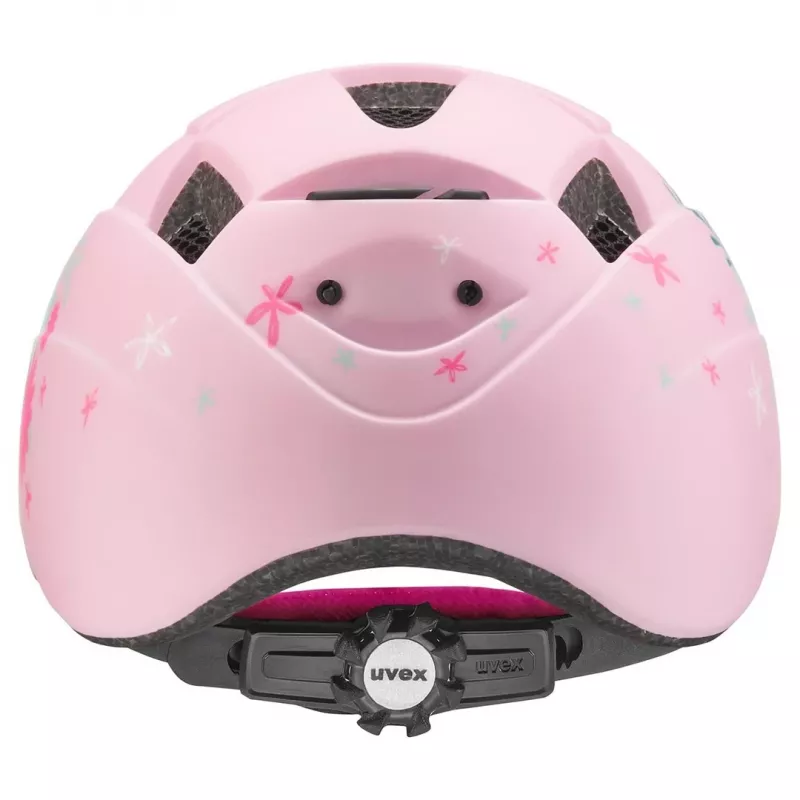 Casco protettivo per bambini UVEX kid 2 cc multicolore rosa, guscio rigido, finitura opaca