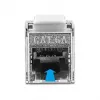 Cavo connettore RJ45 maschio a modulo Keystone connettore RJ45 femmina DeLOCK 87029