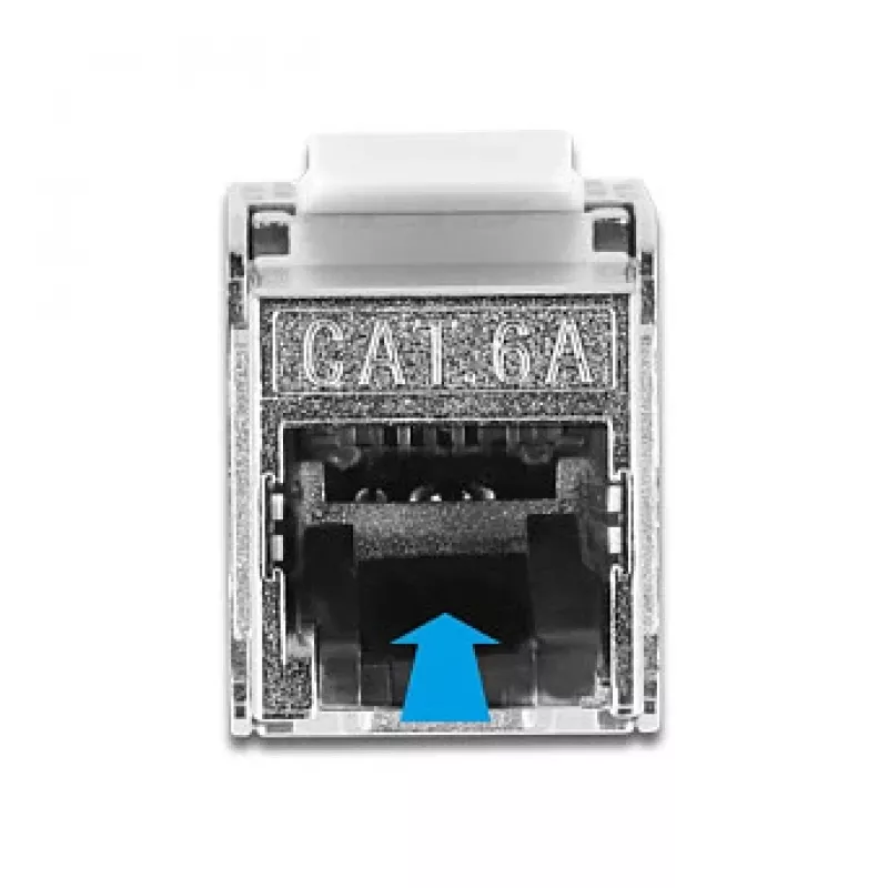 Cavo connettore RJ45 maschio a modulo Keystone connettore RJ45 femmina DeLOCK 87029