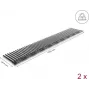 Barriera anti-uccelli per impianti fotovoltaici DELOCK 1 m — 2 pezzi, marrone, 193 mm