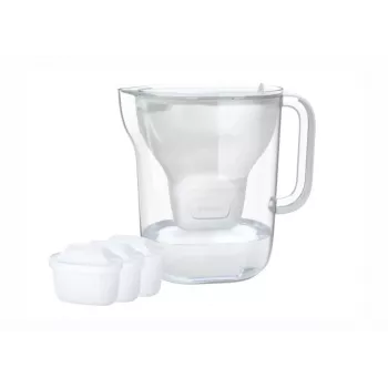 Caraffa filtrante BRITA Style Essential XL con cartucce MAXTRA PRO Pure Performance (3) — bianca