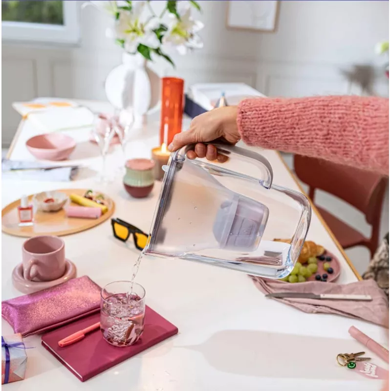 Caraffa filtrante BRITA Style Essential XL con cartucce MAXTRA PRO Pure Performance (3) — bianca