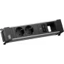 Ciabatta Power Frame Bachmann BM0024207 con 2x prese CEE7/3, 1x USB-C PD 45W, 1x modulo di connessione, cavo 0,2 m