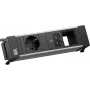 Modulo prese Powerframe Bachmann BM0024291 con 1x CEE7/3, 1x USB-C PD 45W, 1x cavo CM L=0,2m