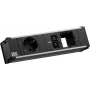 Ciabatta Bachmann CONI con 1x presa CEE 7/3, 1x USB-C PD 45W, 1x connessione di rete, cavo 0,2 m