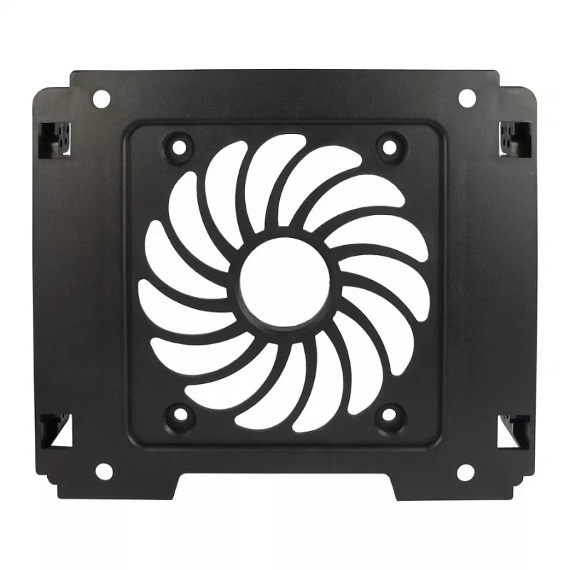 Inter-Tech staffa di montaggio 1x5,25 per 1x2,5 / 1x3,5 / ventola 12 cm