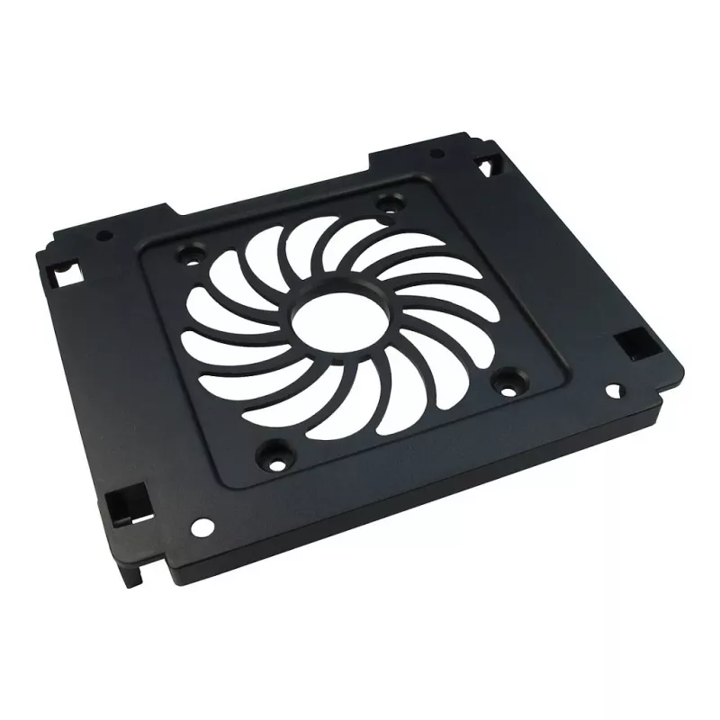 Inter-Tech staffa di montaggio 1x5,25 per 1x2,5 / 1x3,5 / ventola 12 cm