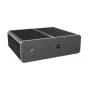 Akasa Euler CMX case PC Mini-ITX senza ventola A-ITX61-S1B — nero, mini chassis per sistemi a raffreddamento passivo