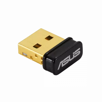 Adattatore Bluetooth USB ASUS USB-BT600, interfaccia Bluetooth, USB host, 1,5 Mbit/s, alimentato via USB, nero/oro