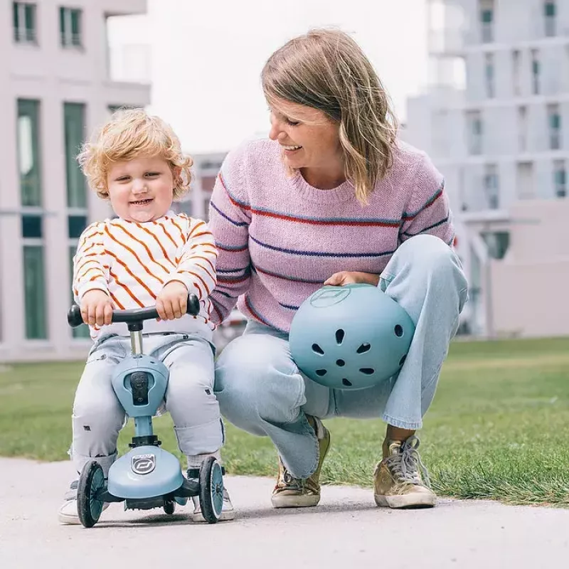 Triciclo monopattino Scoot & Ride 96271 blu bambino 2,8 kg
