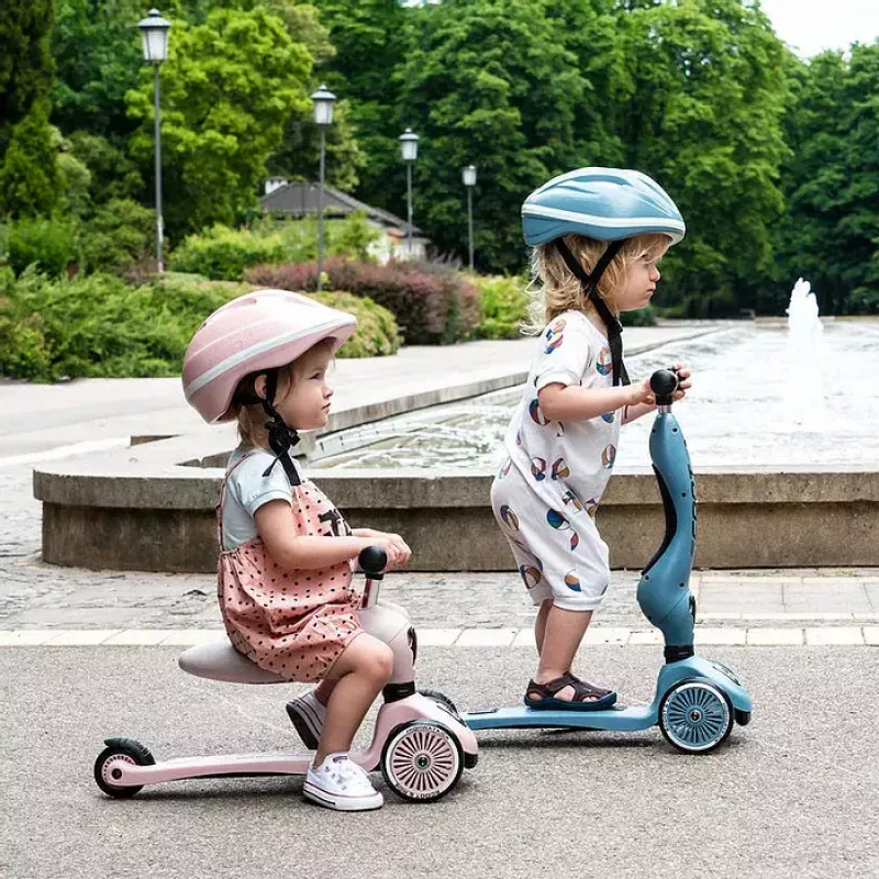 Triciclo monopattino Scoot & Ride 96271 blu bambino 2,8 kg