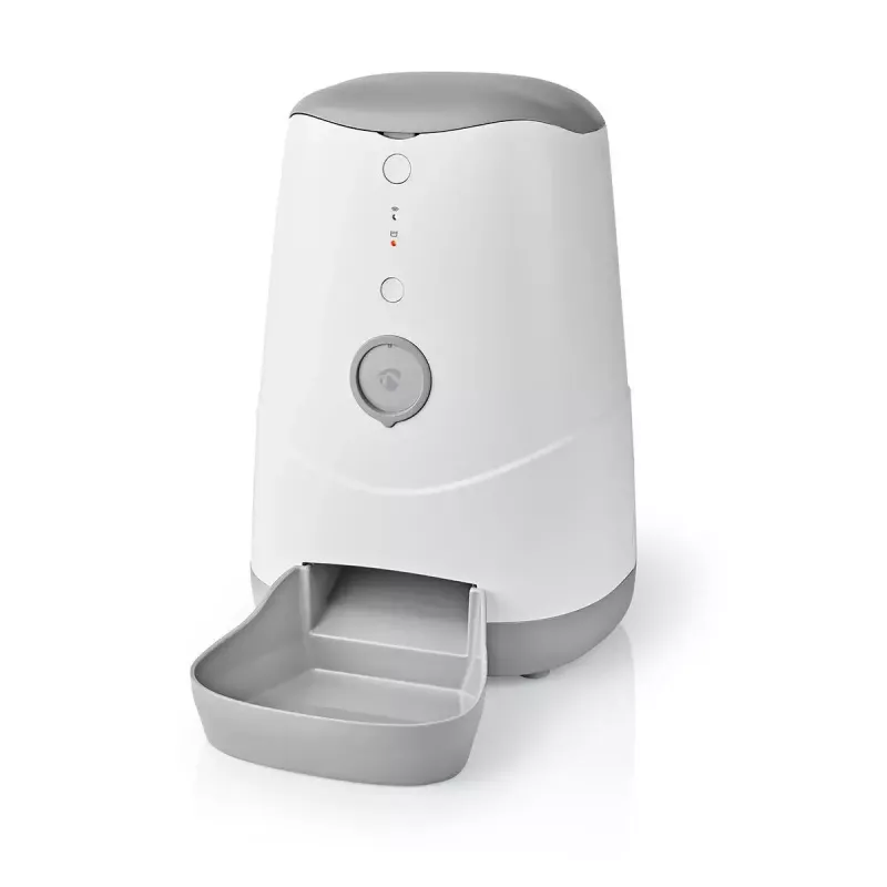 Nedis WIFIPET10CWT Distributore automatico di cibo per animali 3,7 L Wi-Fi