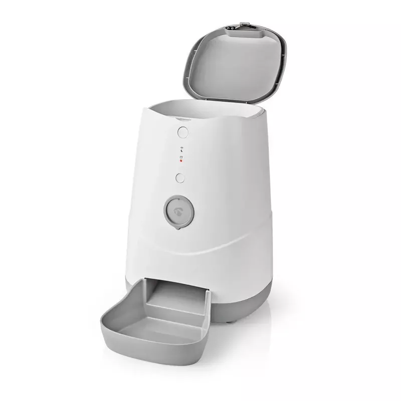 Nedis WIFIPET10CWT Distributore automatico di cibo per animali 3,7 L Wi-Fi