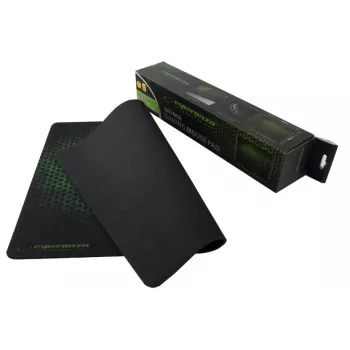 Esperanza EA146G Tappetino gaming per mouse nero, verde