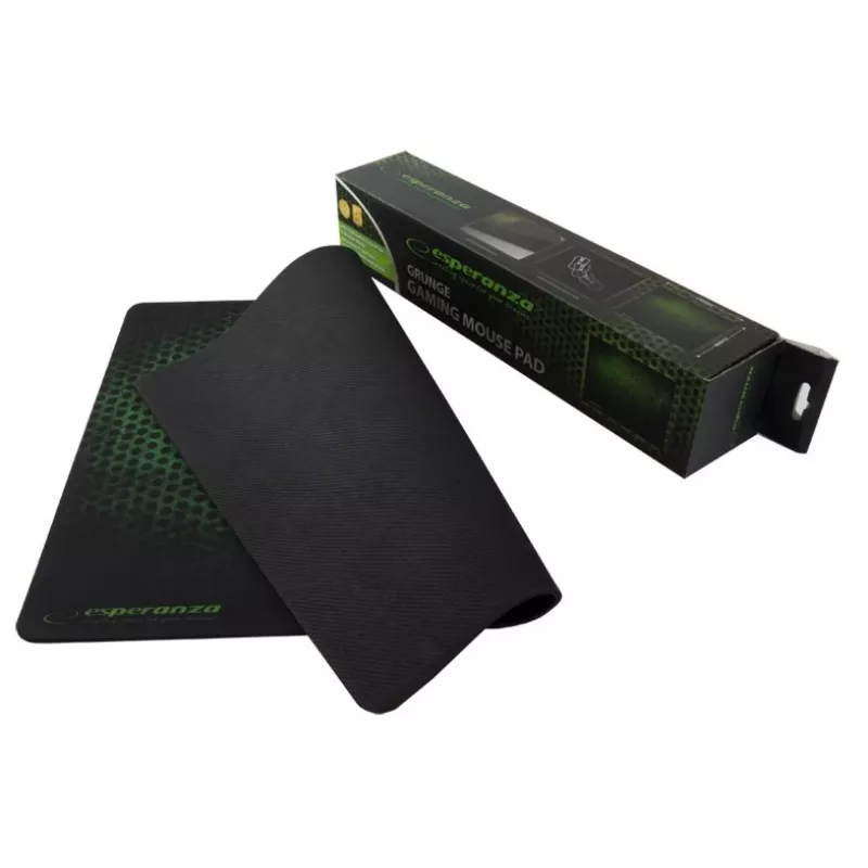 Esperanza EA146G Tappetino gaming per mouse nero, verde