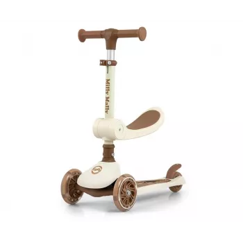 Monopattino milly mally Milly Mally Scooter Fuzzy Classic — monopattino per bambini, beige