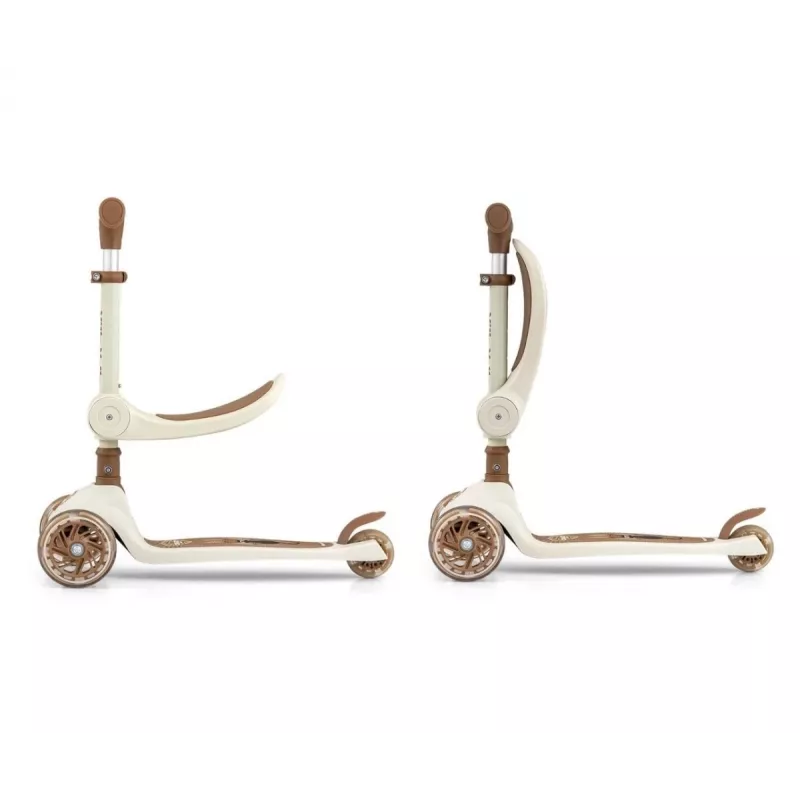 Monopattino milly mally Milly Mally Scooter Fuzzy Classic — monopattino per bambini, beige