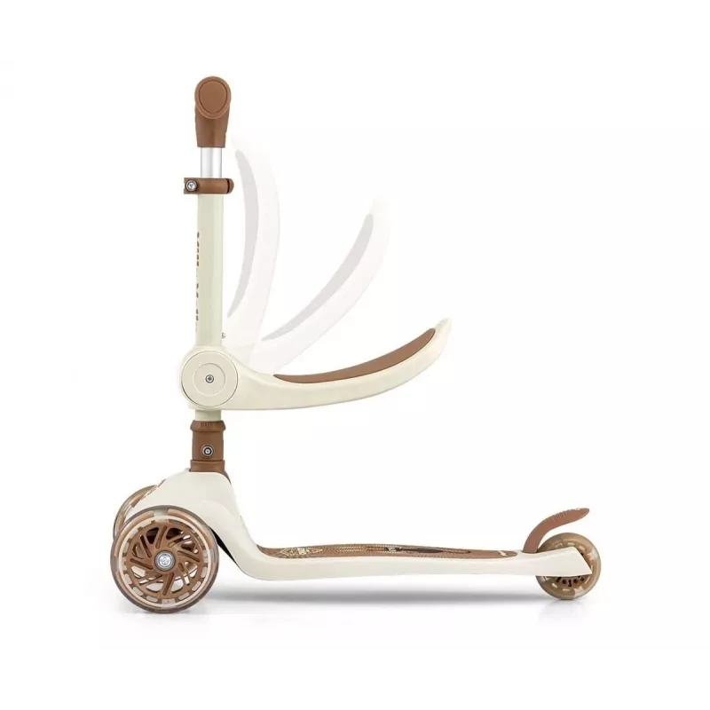 Monopattino milly mally Milly Mally Scooter Fuzzy Classic — monopattino per bambini, beige