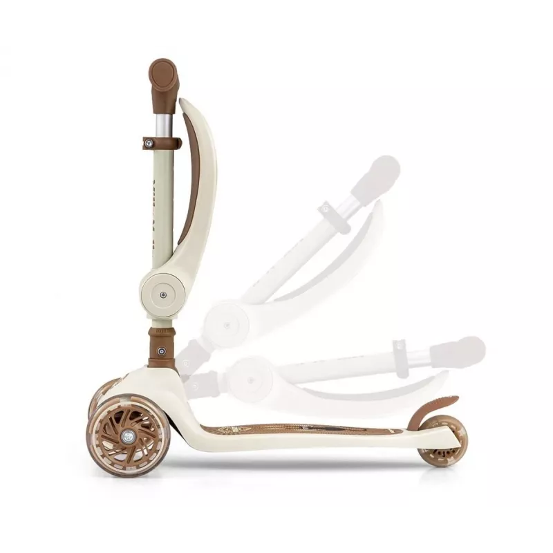 Monopattino milly mally Milly Mally Scooter Fuzzy Classic — monopattino per bambini, beige