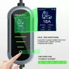Caricabatterie per auto elettrica a parete QOLTEC 7 kW 230V CEE 32A con Wi‑Fi e LCD (modello 52721)