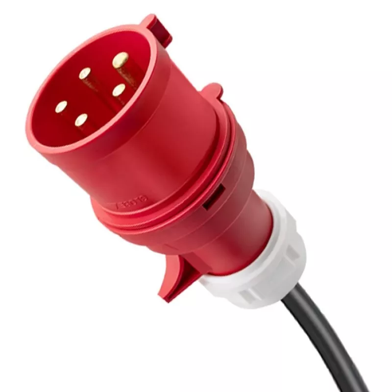Caricabatterie per auto elettrica a parete QOLTEC 7 kW 230V CEE 32A con Wi‑Fi e LCD (modello 52721)