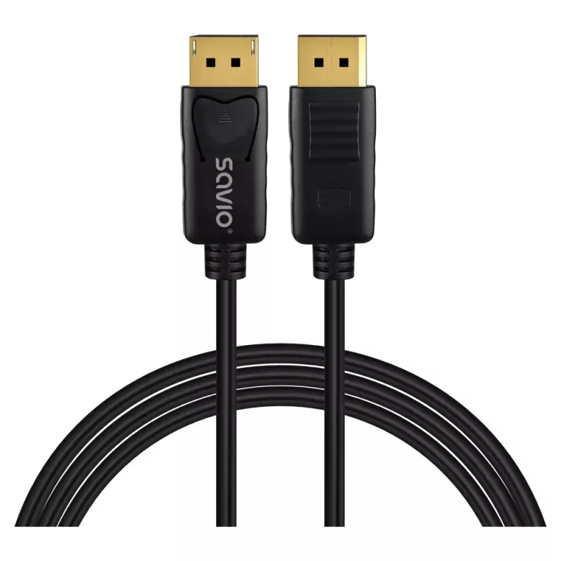 Cavo DisplayPort SAVIO CL-204 v1.4 1 m, compatibilità DP 1.4
