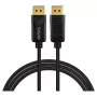Cavo DisplayPort SAVIO CL-205 v1.4 2m — DisplayPort 1.4, 2 metri