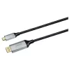 Cavo USB-C a DisplayPort SAVIO CL-208 (DisplayPort 1.2, 2 m)