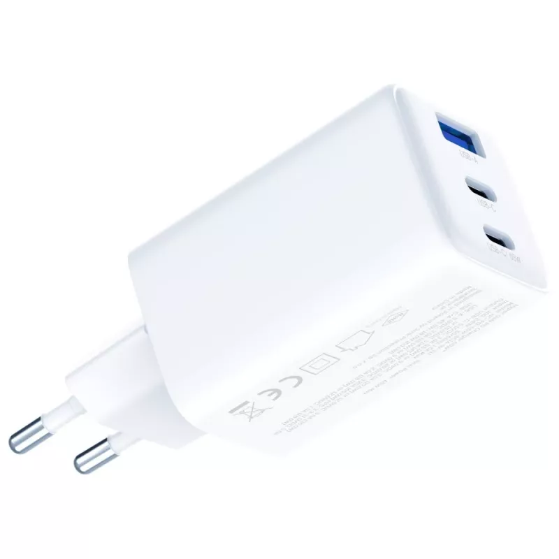 3MK Charger Hyper GaN 65W QC4+ — caricabatterie rapido USB GaN 65W con supporto QC4+
