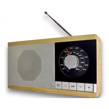 Radio Krystyna custodia in legno