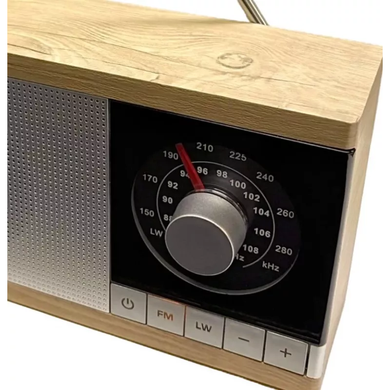 Radio Krystyna custodia in legno