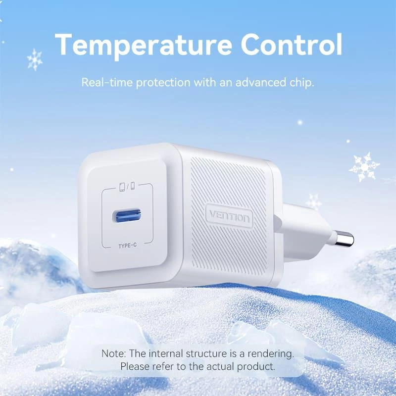 Caricabatterie USB-C 20 W TZ-FEPW0-EU-02 Vention