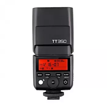 Flash compatto Godox TT350P tempo di riciclo 2,2 s batteria AA
