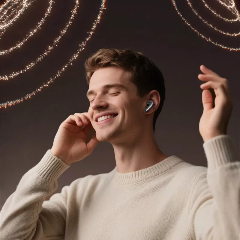Cuffie Bluetooth Awei modello ANC TA19 TWS con cancellazione attiva del rumore, True Wireless Stereo, connettività Bluetooth
