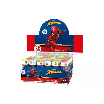 Bolle di sapone 60 ml Spiderman display 36 pezzi